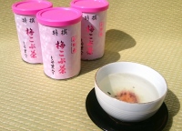 梅こぶ茶(うめこぶちゃ) 80g／600円(税抜) ※紀州産の梅を使用